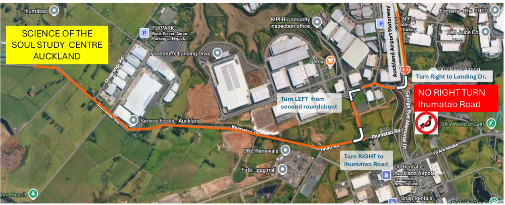 Directions from South-Western Motorway